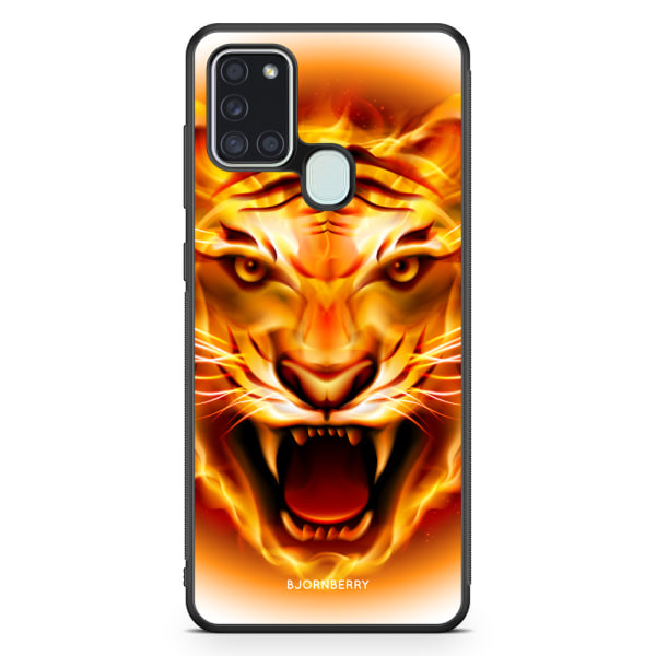 Bjornberry Skal Samsung Galaxy A21s - Flames Tiger
