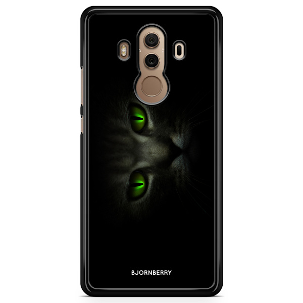 Bjornberry Skal Huawei Mate 10 Pro - Gröna Kattögon