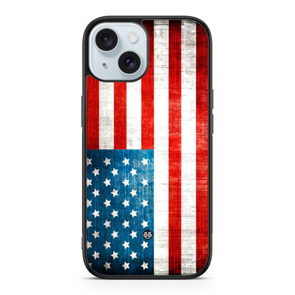 Bjornberry Skal iPhone 15 - USA Flagga