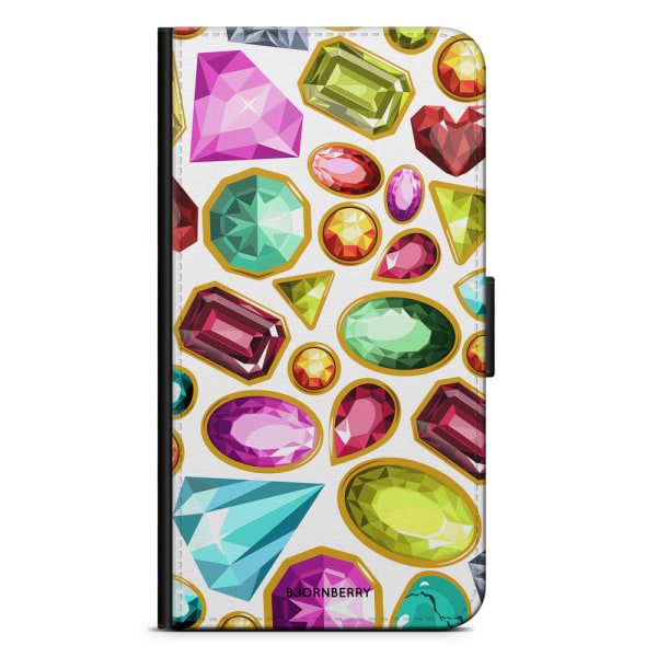 Bjornberry Plånboksfodral iPhone 8 Plus - Diamanter