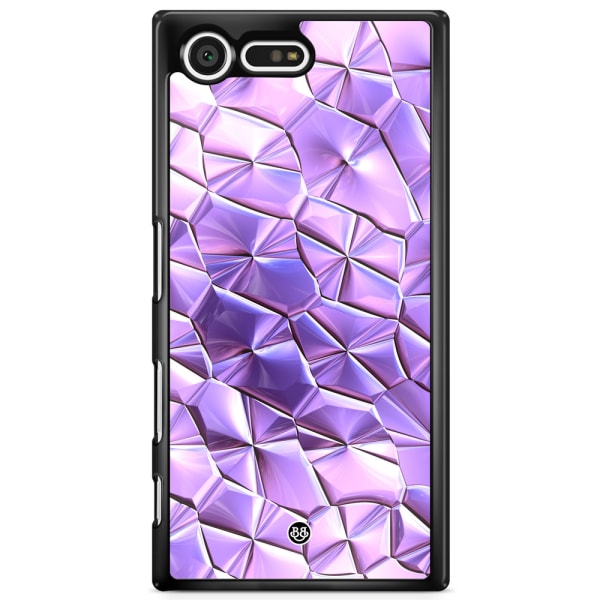 Bjornberry Skal Sony Xperia XZ Premium - Purple Crystal