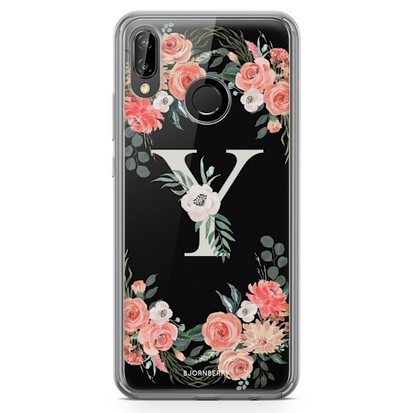 Bjornberry Hybrid Skal Huawei P20 Lite - Monogram Y