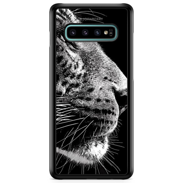 Bjornberry Skal Samsung Galaxy S10 Plus - Leopard Ansikte