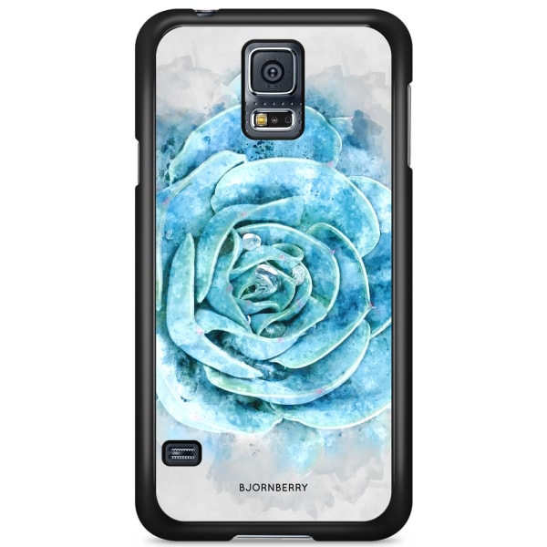 Bjornberry Skal Samsung Galaxy S5 Mini - Blå Kaktus