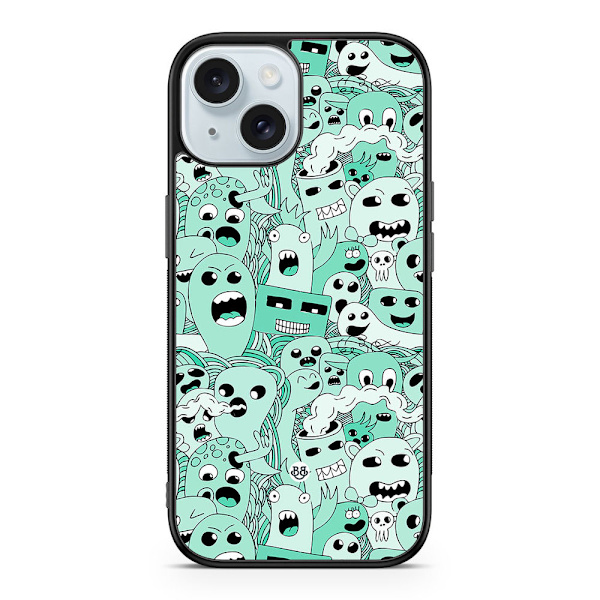 Bjornberry Skal iPhone 15 - Ghost Pattern
