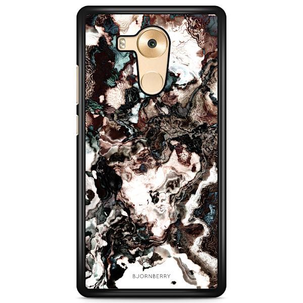 Bjornberry Skal Huawei Mate 9 Pro - Brun Marmor