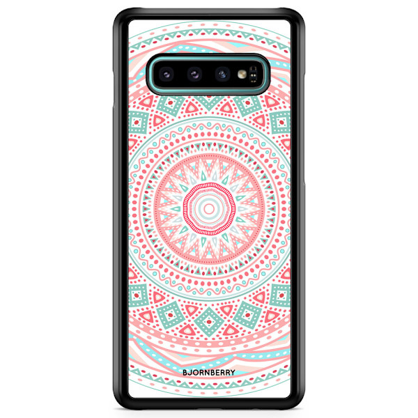 Bjornberry Skal Samsung Galaxy S10 Plus - Pastell Mandala