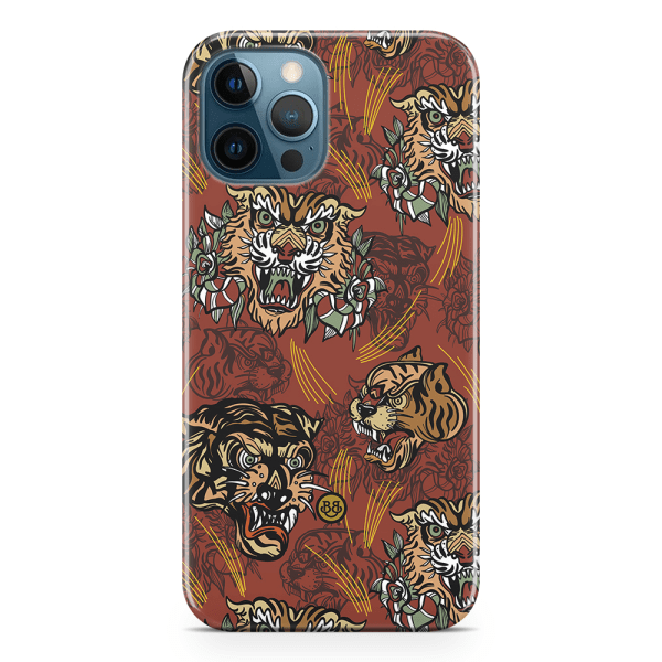 Bjornberry iPhone 12 Pro Premiumskal - Tiger
