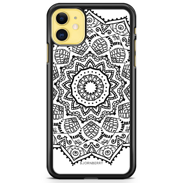 Bjornberry Hårdskal iPhone 11 - Svart Mandala