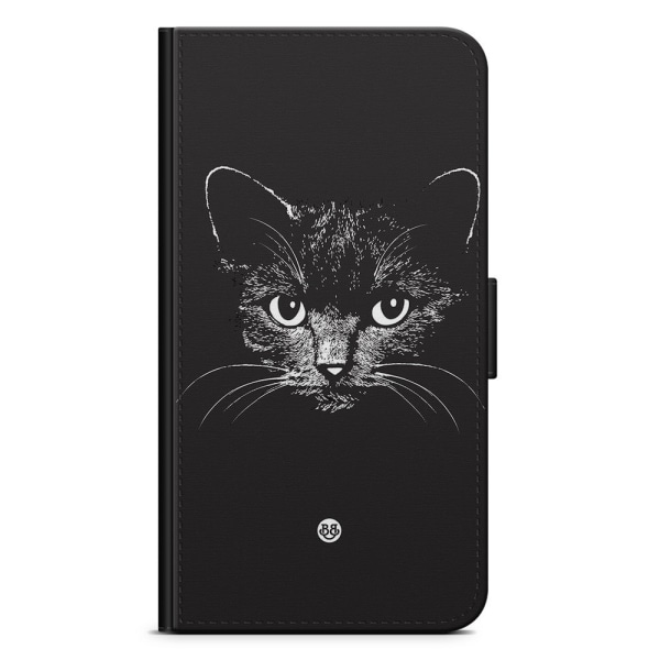 Bjornberry OnePlus 10 Pro 5G Fodral - Svart/vit katt