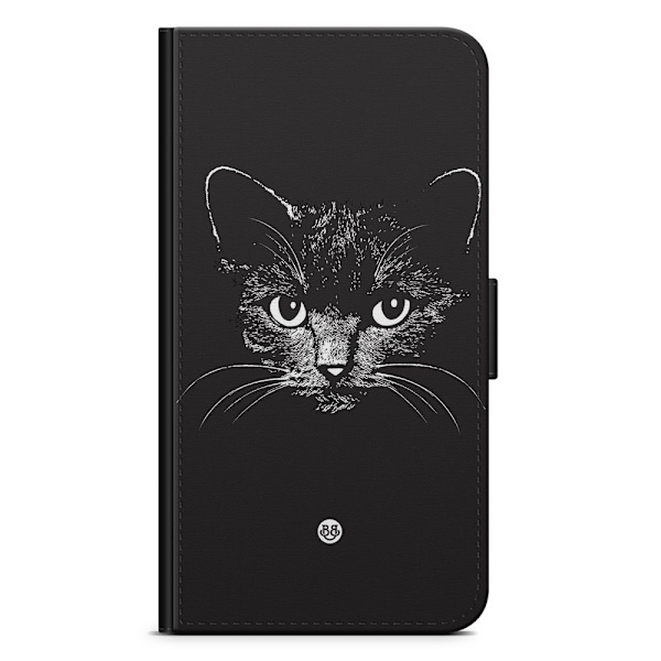 Bjornberry OnePlus 10 Pro 5G Fodral - Svart/vit katt