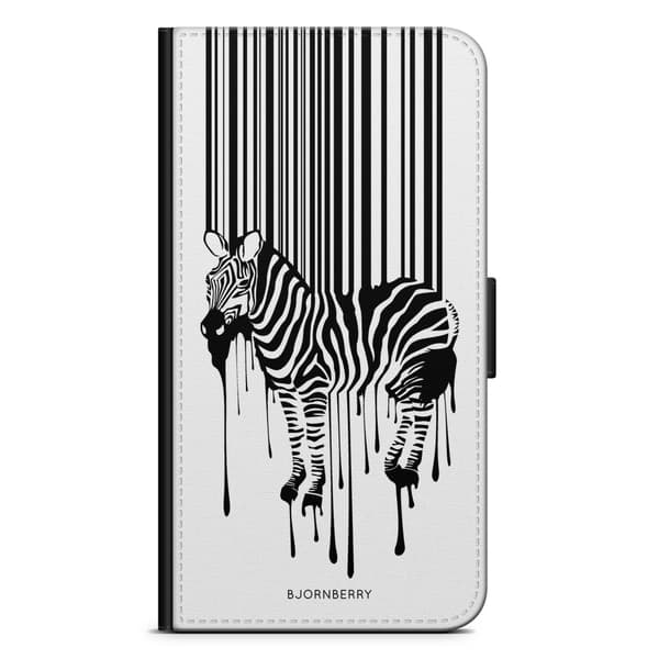 Bjornberry Plånboksfodral iPhone X / XS - Zebra