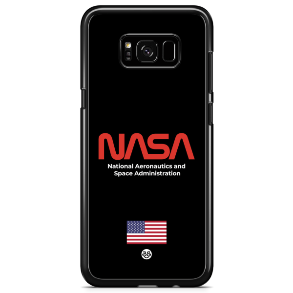 Bjornberry Skal Samsung Galaxy S8 - NASA Worm Svart