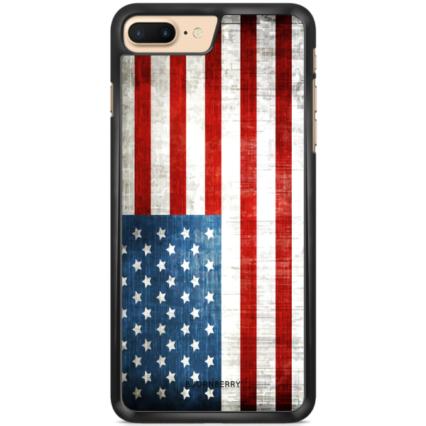Bjornberry Skal iPhone 7 Plus - USA Flagga
