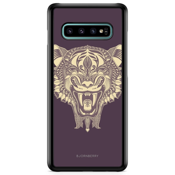 Bjornberry Skal Samsung Galaxy S10 Plus - Mandala Panter