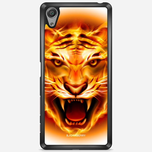 Bjornberry Skal Sony Xperia X Performance - Flames Tiger