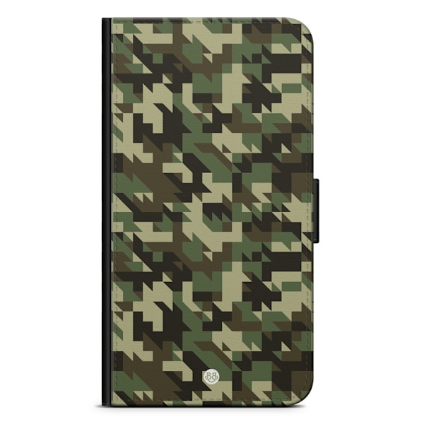 Bjornberry Plånboksfodral iPhone XS MAX - Houndstooth Camo