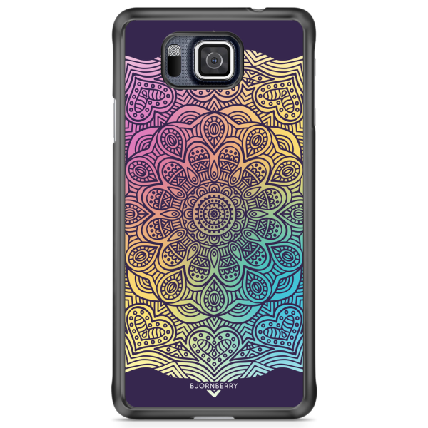 Bjornberry Skal Samsung Galaxy Alpha - Färg Mandala