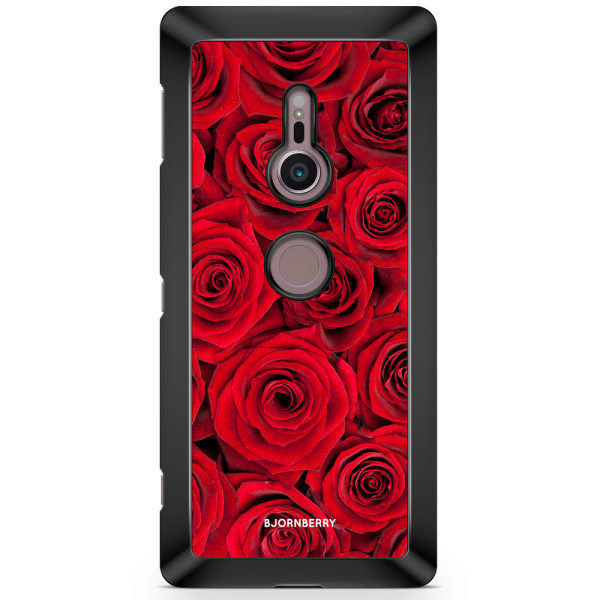 Bjornberry Sony Xperia XZ2 Skal - Röda Rosor