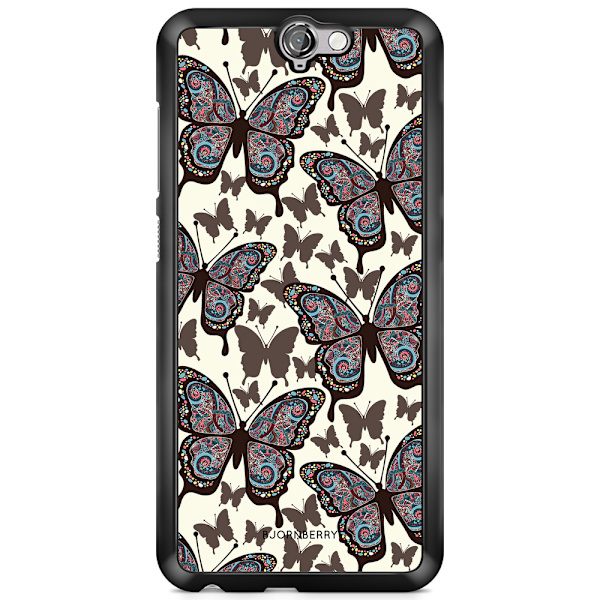 Bjornberry Skal HTC One A9 - Färgglada Fjärilar