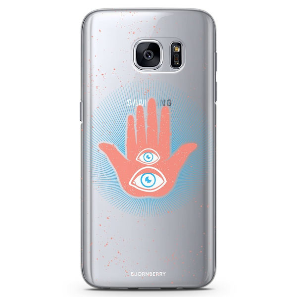 Bjornberry Samsung Galaxy S6 Edge TPU Skal -Hand