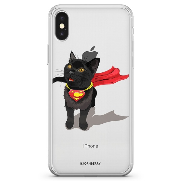 Bjornberry Skal Hybrid iPhone X / XS - Super Katt