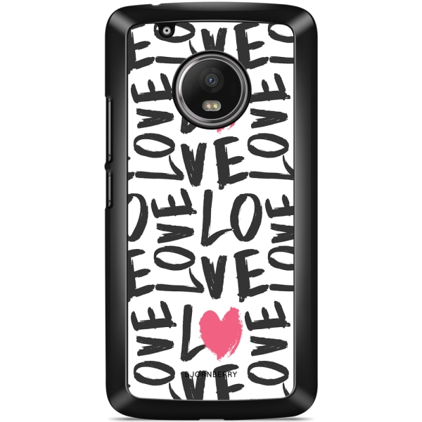 Bjornberry Skal Moto G5 Plus - Love Love Love
