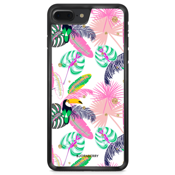 Bjornberry Skal iPhone 8 Plus - Tropical Pattern