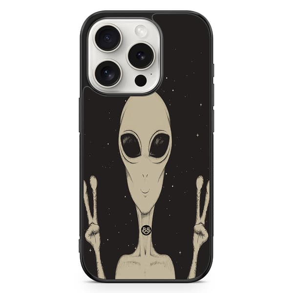 Bjornberry Skal iPhone 15 Pro - Peace Alien