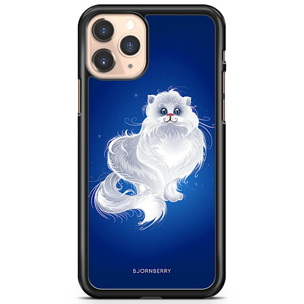 Bjornberry Hårdskal iPhone 11 Pro - Vit Katt