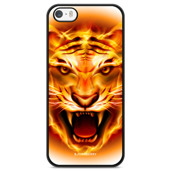 Bjornberry Skal iPhone 5/5s/SE (2016) - Flames Tiger