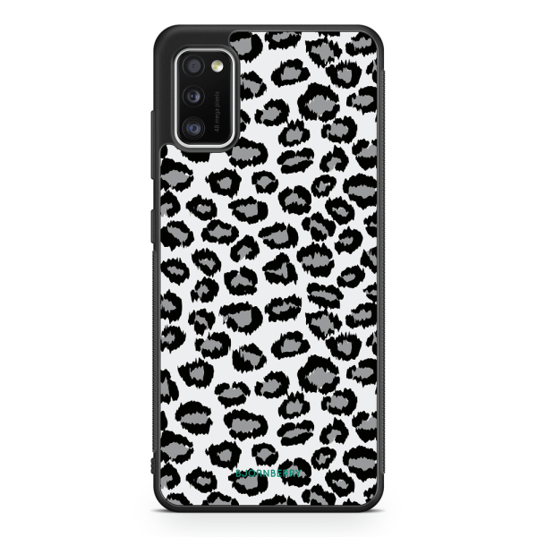 Bjornberry Skal Samsung Galaxy A41 - Grå Leopard