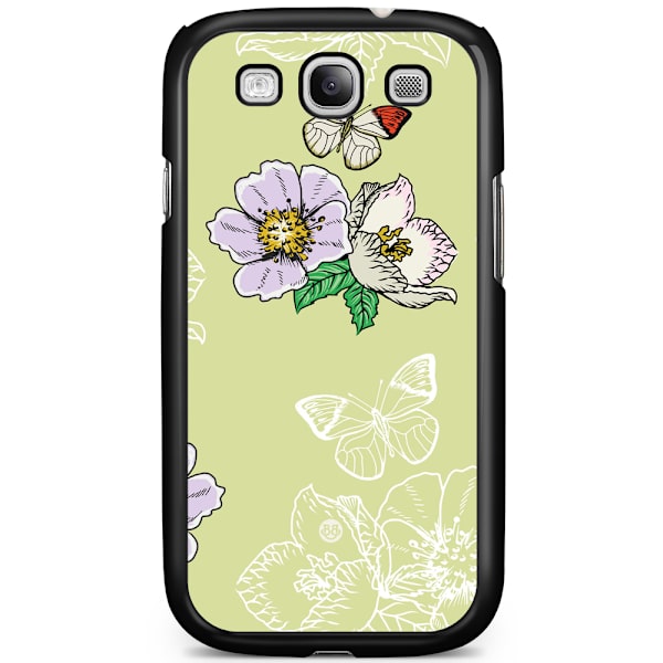 Bjornberry Skal Samsung Galaxy S3 Mini - Fjärilsblomma