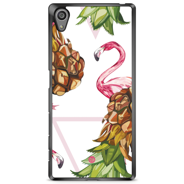 Bjornberry Skal Sony Xperia Z5 - Ananas & Flamingo