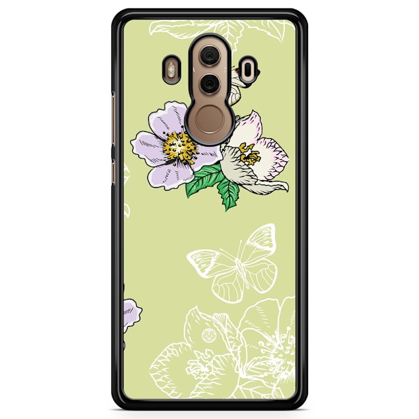 Bjornberry Skal Huawei Mate 10 Pro - Fjärilsblomma
