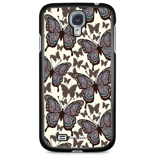 Bjornberry Skal Samsung Galaxy S4 - Färgglada Fjärilar