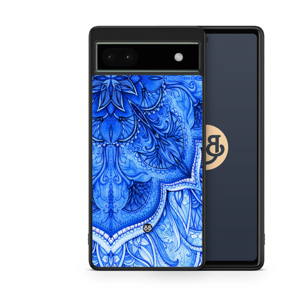 Bjornberry Skal Google Pixel 6a - Blå Vintage