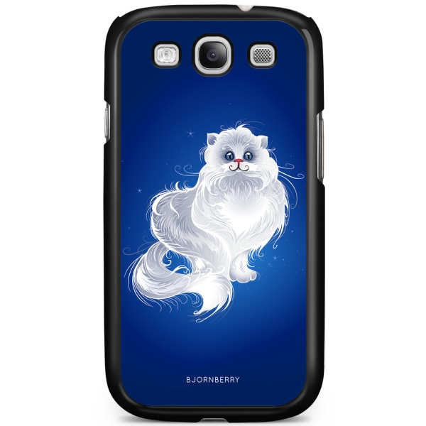 Bjornberry Skal Samsung Galaxy S3 Mini - Vit Katt