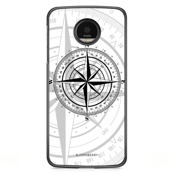Bjornberry Skal Motorola Moto G5S Plus - Kompass Vit