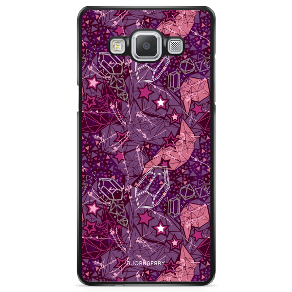 Bjornberry Skal Samsung Galaxy A5 (2015) - Lila Stjärnor