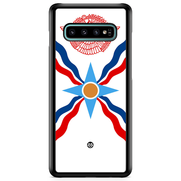 Bjornberry Skal Samsung Galaxy S10 - Assyriska flaggan