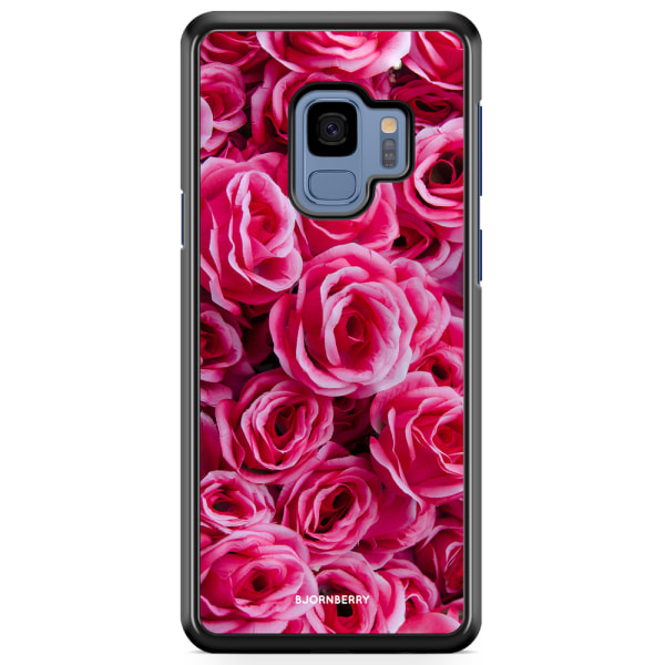 Bjornberry Skal Samsung Galaxy A8 (2018) - Röda Rosor