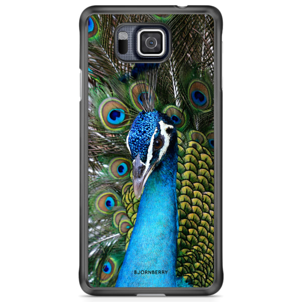 Bjornberry Skal Samsung Galaxy Alpha - Påfågel