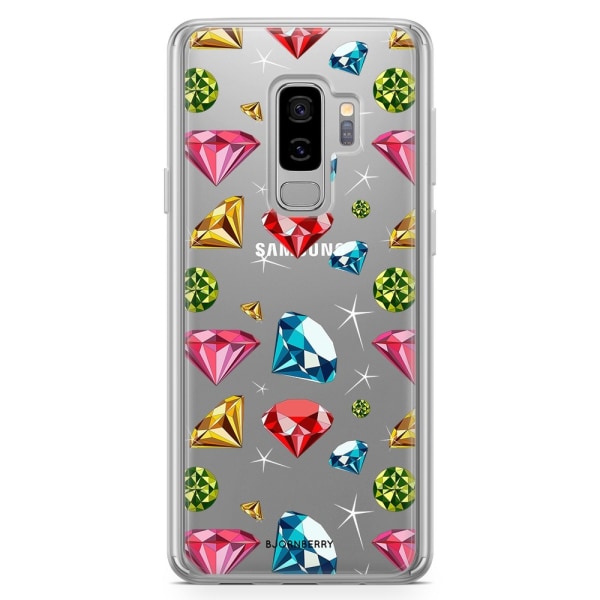 Bjornberry Skal Hybrid Samsung Galaxy S9+ - Diamanter