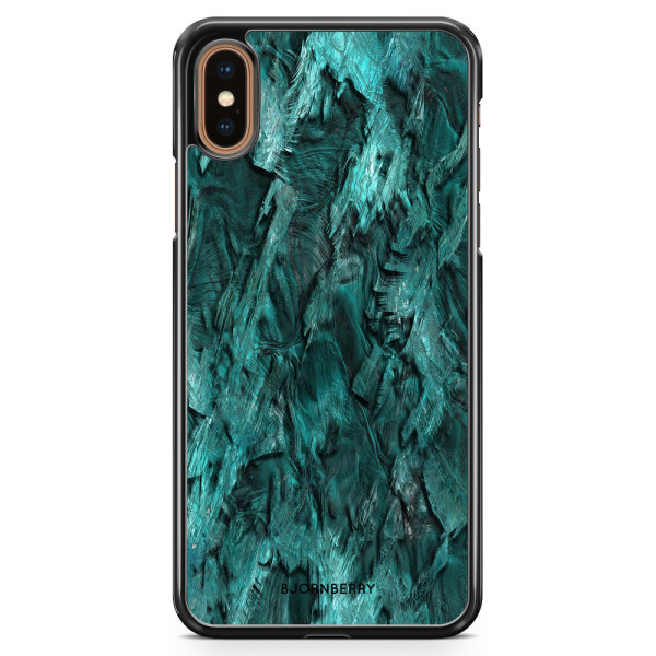 Bjornberry Skal iPhone XS Max - Grön Kristall
