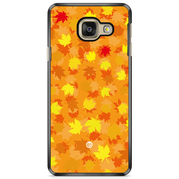 Bjornberry Skal Samsung Galaxy A3 7 (2017)- Orange/Röda Löv