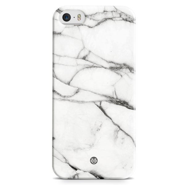 Bjornberry iPhone 5/5s/SE Premium Skal - White Marble