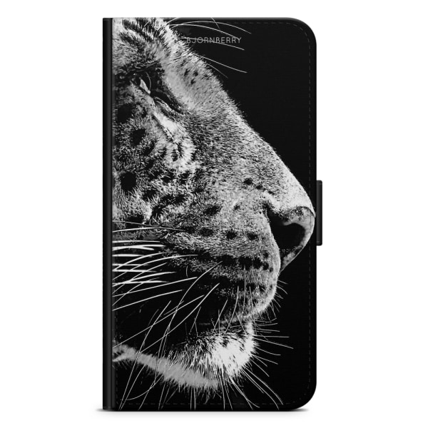 Bjornberry Fodral Sony Xperia X Compact - Leopard Ansikte