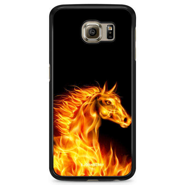 Bjornberry Skal Samsung Galaxy S6 Edge+ - Flames Horse