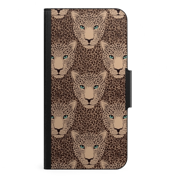 Naive iPhone 13 Plånboksfodral - Leopard